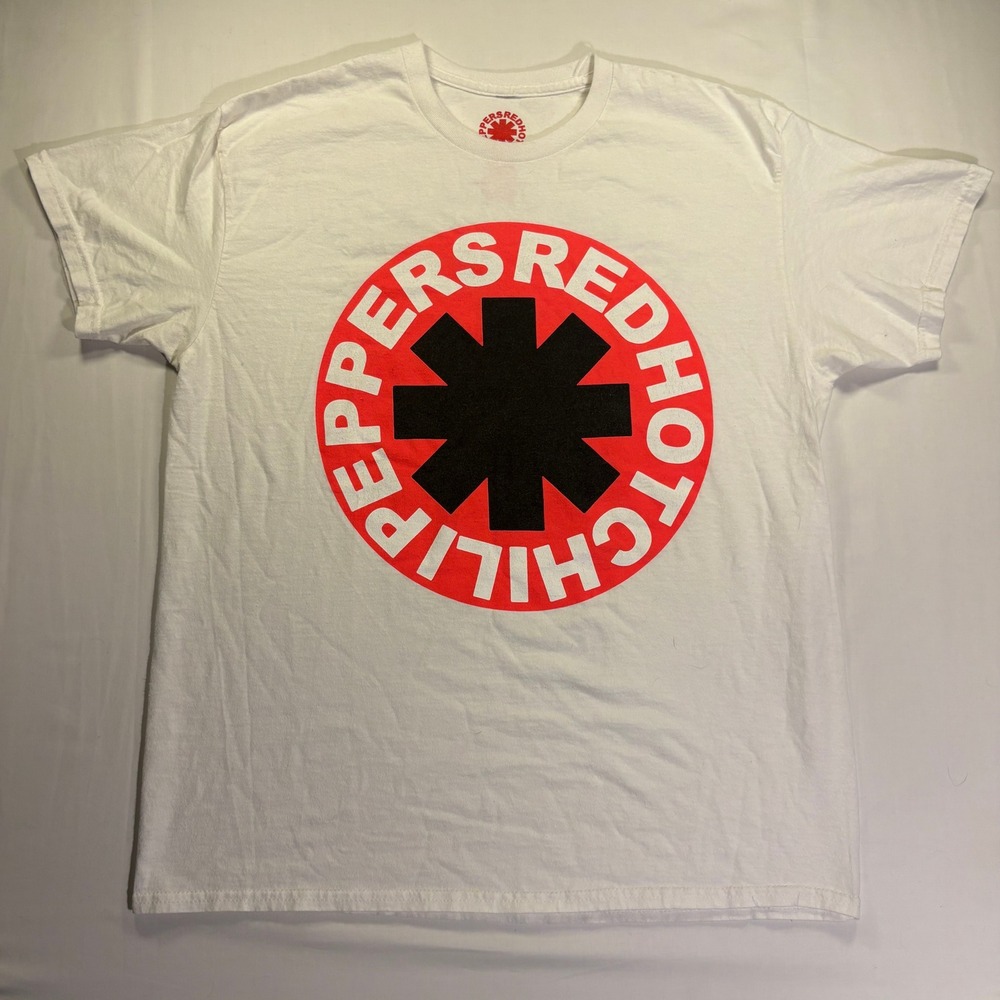 Red Hot Chili Peppers Unlimited Love World Tour 2022-2023 T-Shirt White Medium